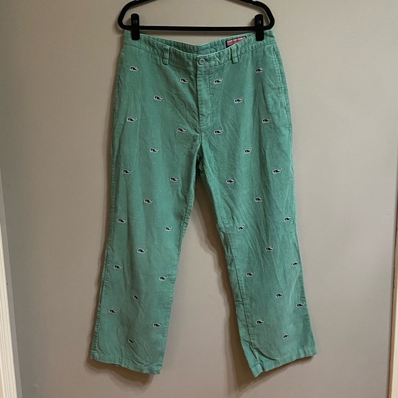 Vineyard Vines Other - Men’s Vineyard Vines Whale Embroidered Corduroy Club Pants, Size 36 x 30